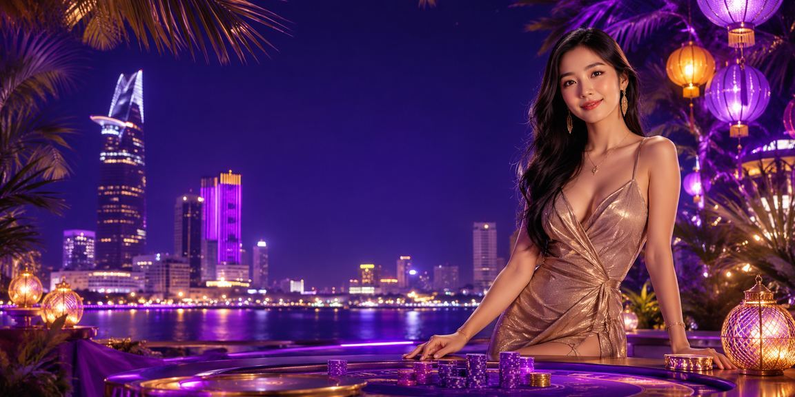 Khung cảnh sòng bạc và cá cược tại thành phố Hồ Chí Minh về đêm