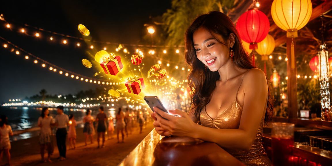 Cảnh quan sòng bạc di động tại Phú Quốc về đêm